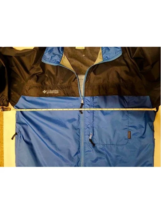 Men's Columbia Packable Windbreaker Jacket Size L (JC105) - Picture 5 of 9
